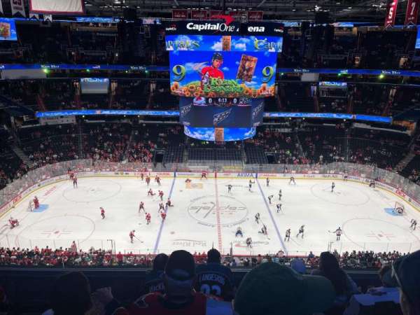 Capital One Arena, section: 400, row: E, seat: 8-9