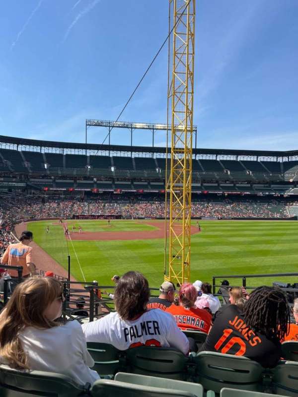 Oriole Park at Camden Yards, section: 1, row: 9, seat: 5