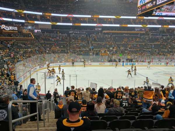 PPG Paints Arena, section: 114, row: T, seat: 15