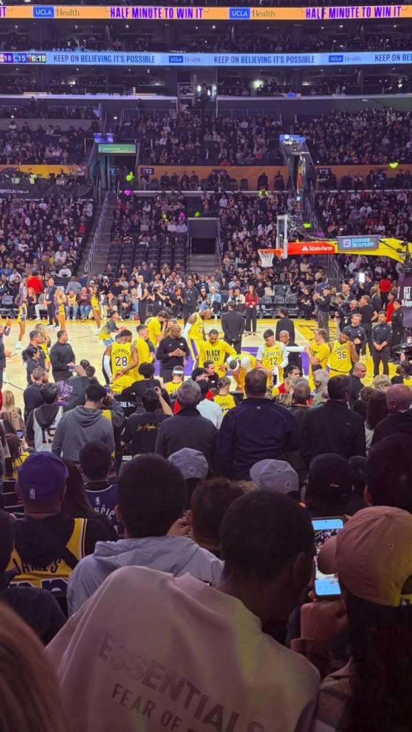 Crypto.com Arena, section: 119, row: 13, seat: 13