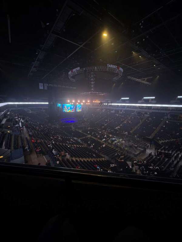 Target Center, section: 206, row: A, seat: 1,2