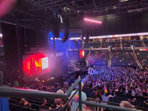 Paycom Center, section: 209, row: B, seat: 06