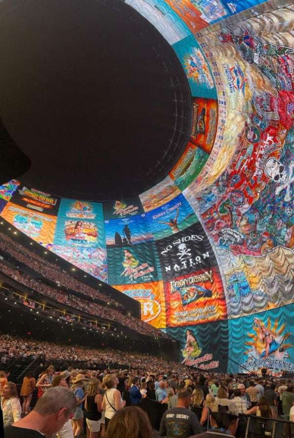 The Sphere, Vegas, section: 109, row: 7, seat: 7