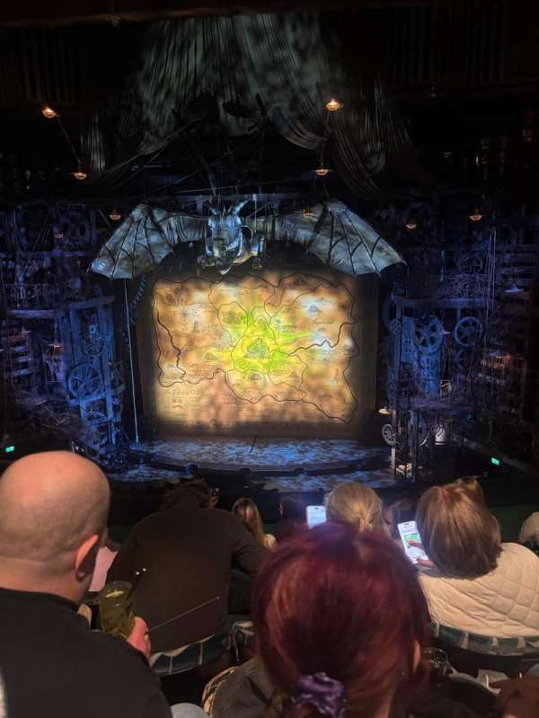 Apollo Victoria Theatre, section: Dress Circle, row: E, seat: 18