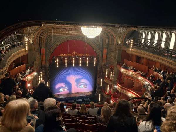 Leeds Grand Theatre, section: Upper Balcony, row: H, seat: 26