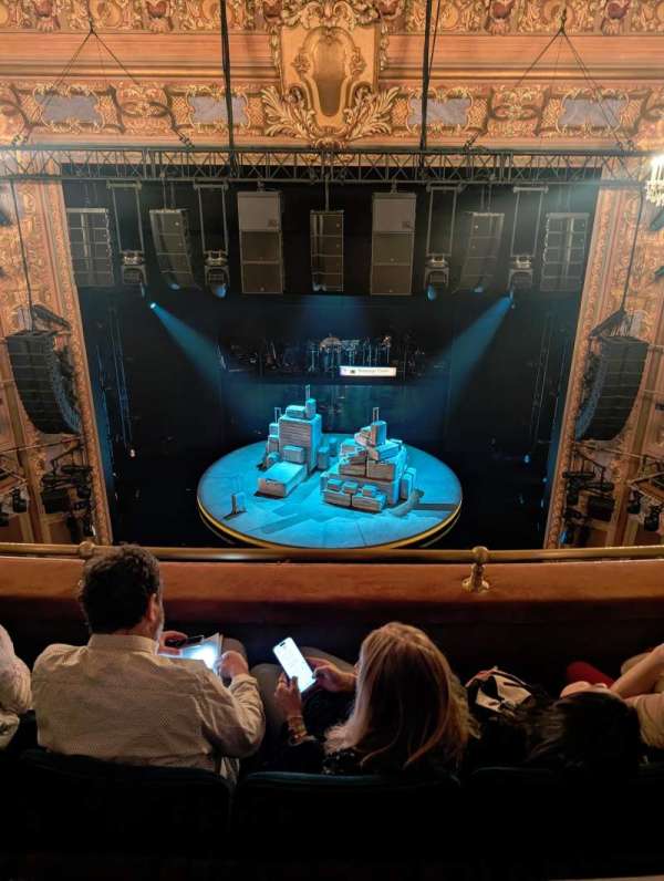 Longacre Theatre, section: Balcony C, row: C, seat: 107
