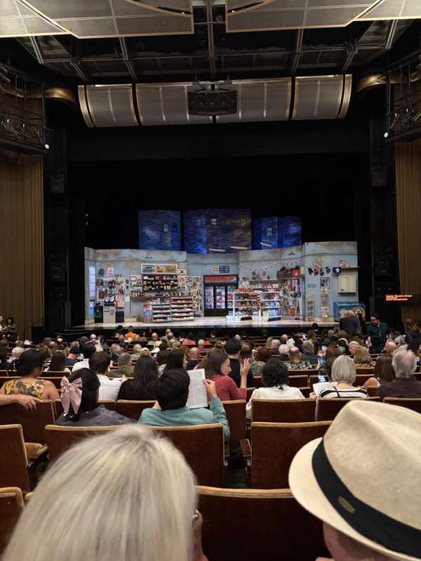 Ahmanson Theatre, section: Orchestra, row: Q, seat: 27