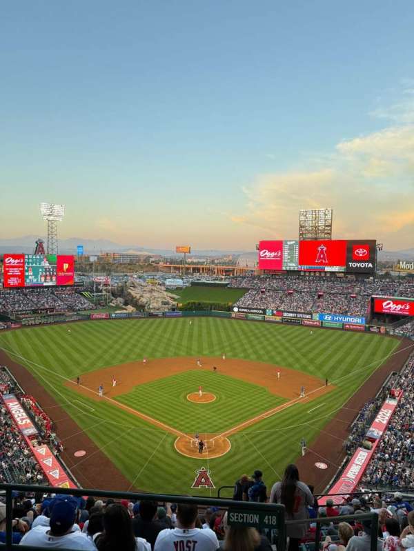 Angel Stadium, section: 520, row: B, seat: 11