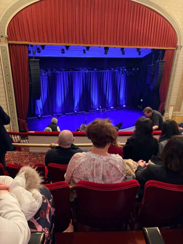 The Town Hall, section: Balcony L, row: D, seat: 25