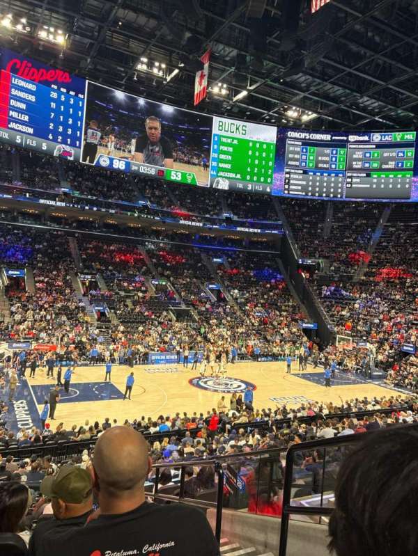 Intuit Dome, section: Club 28, row: 14, seat: 2