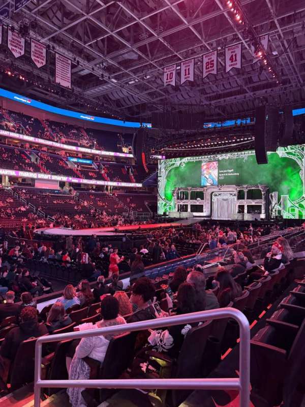 Capital One Arena, section: 109, row: J, seat: 14