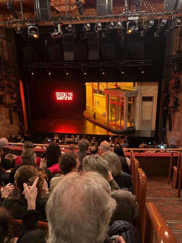 August Wilson Theatre, section: Mezzanine C, row: F, seat: 101