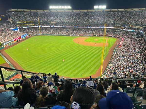 Angel Stadium, section: 501, row: K, seat: 6