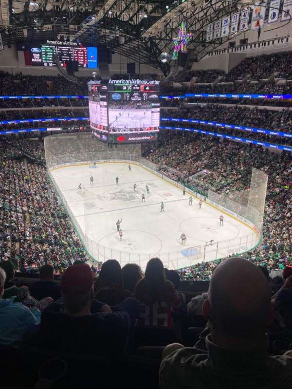 American Airlines Center, section: 303, row: A, seat: 12