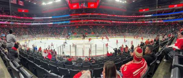 Little Caesars Arena, section: 109, row: 10, seat: 6