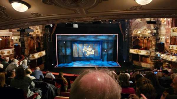 London Coliseum, section: Dress Circle, row: H, seat: 39