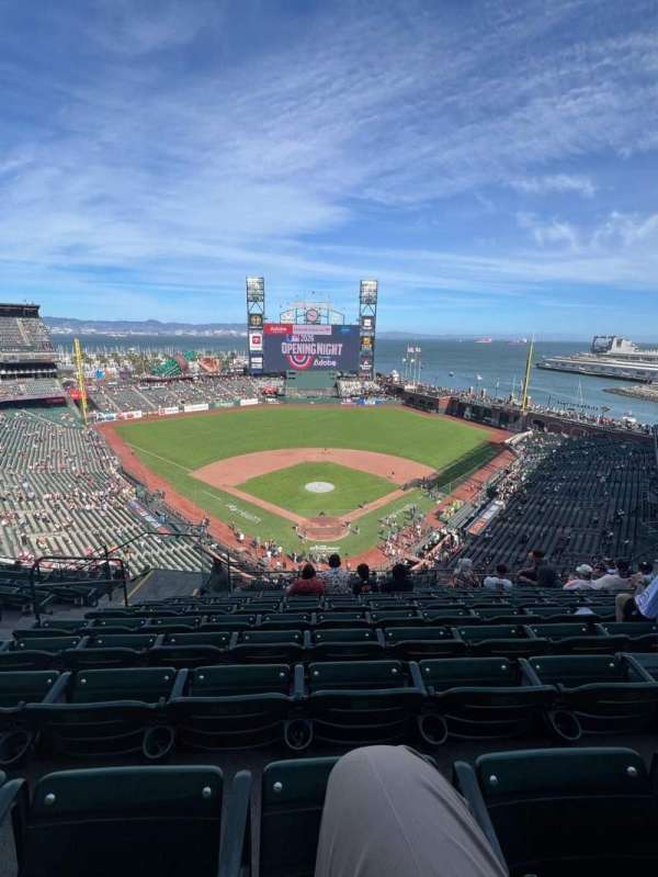 Oracle Park, section: VR315, row: 8, seat: 17