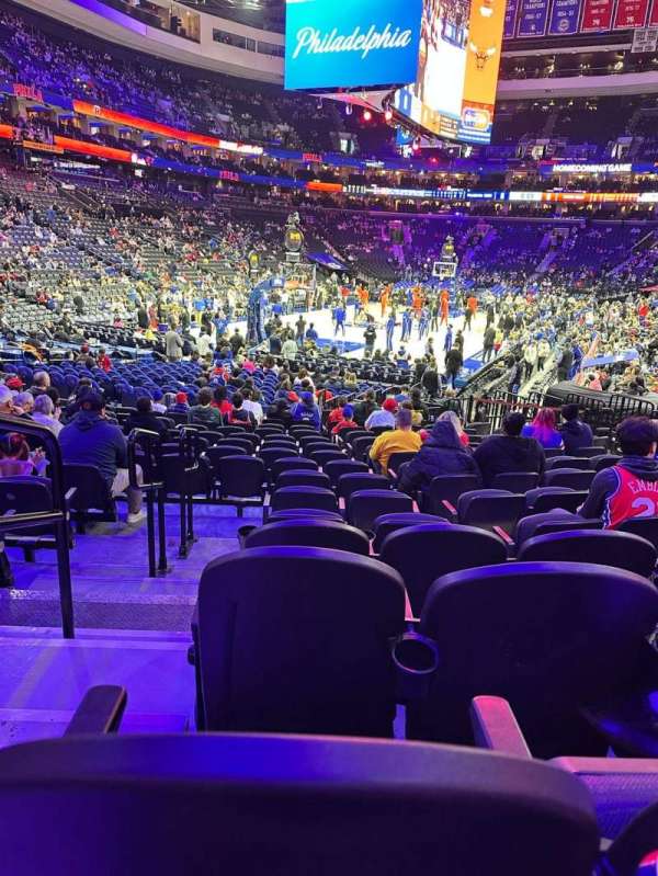 Xfinity Mobile Arena, section: 121, row: 14, seat: 1