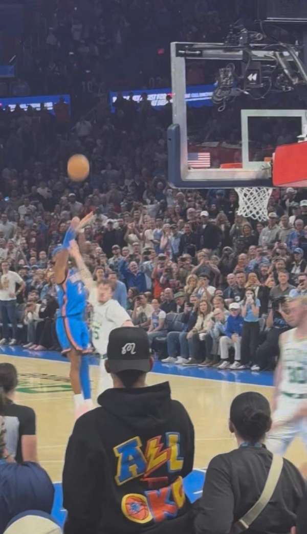 Paycom Center, section: 112, row: KK, seat: 9