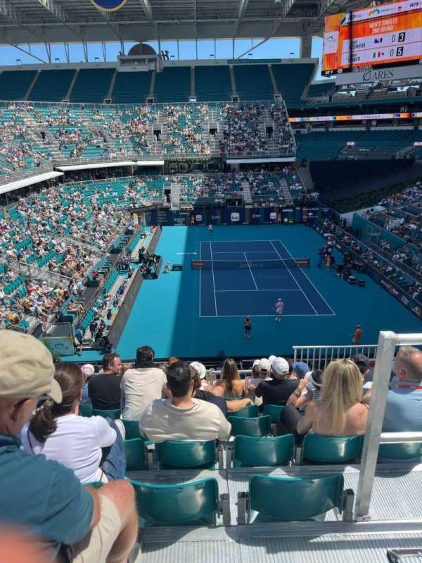 Hard Rock Stadium, section: 103, row: 8, seat: 4