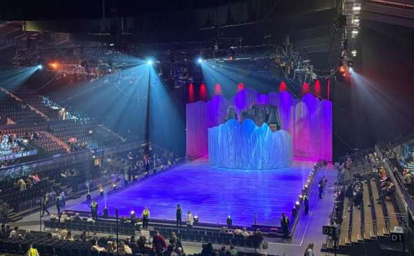 OVO Arena, Wembley, section: E1, row: O, seat: 22