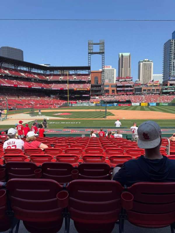 Busch Stadium, section: 144, row: 6, seat: 9