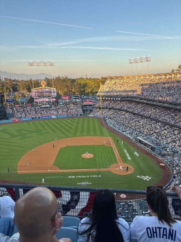 Dodger Stadium, section: Top Deck Gate, row: D, seat: 5