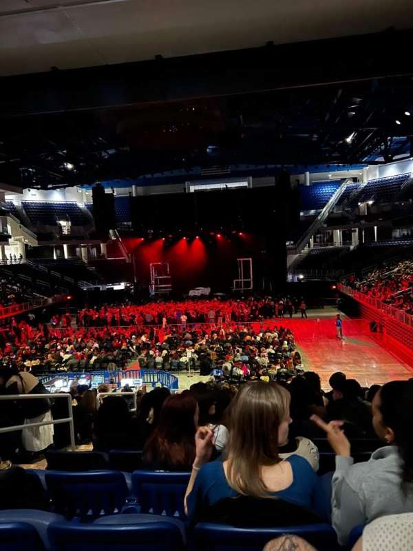 Wintrust Arena, section: 101, row: R, seat: 15