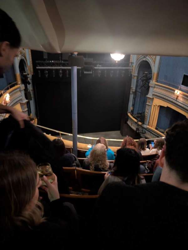 Harold Pinter Theatre, section: Royal Circle, row: F, seat: 13