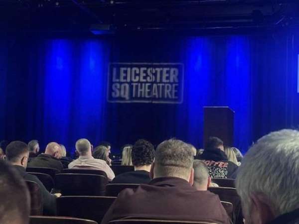 leicester square theatre, section: Stalls, row: K, seat: 7