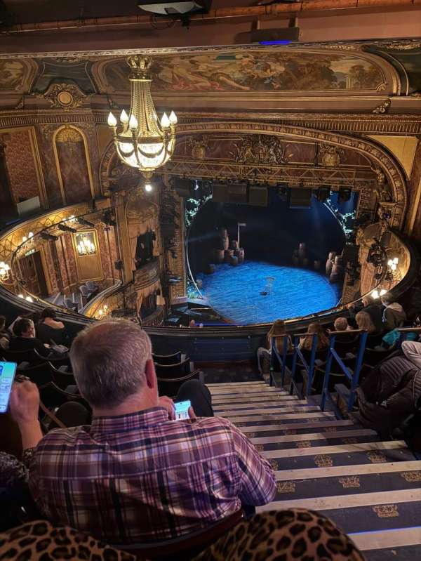 Theatre Royal Haymarket, section: Upper Circle, row: G, seat: 1