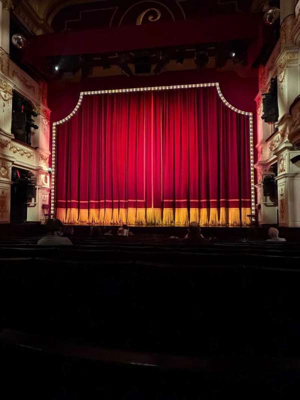 Garrick Theatre, section: Stalls, row: K, seat: 8
