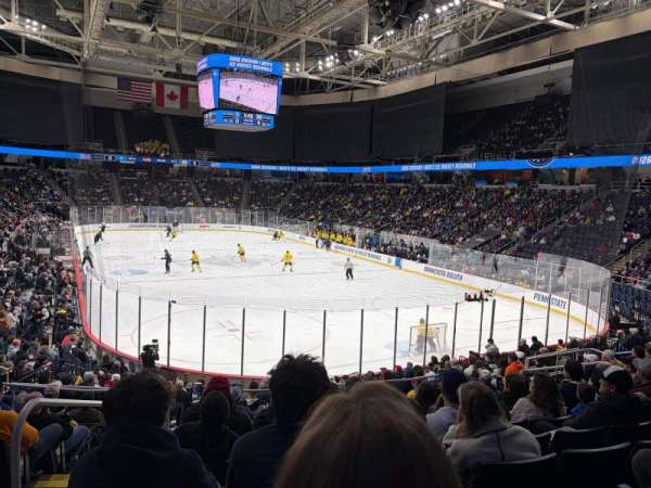 MVP Arena, section: 114, row: P, seat: 14