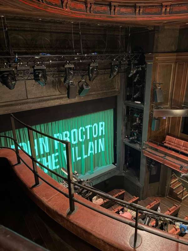 Royal Court Theatre, section: Balcony, row: B, seat: 22