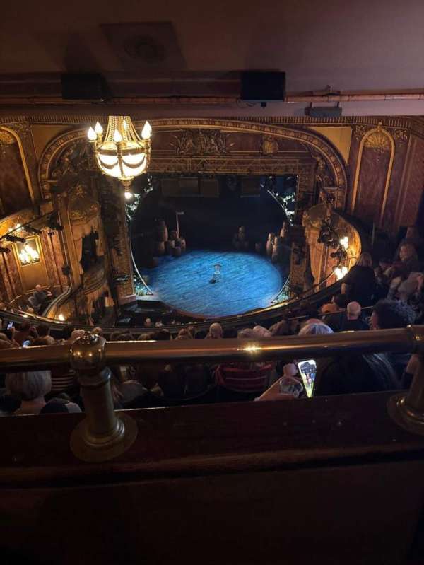 Theatre Royal Haymarket, section: Gallery, row: A, seat: 1