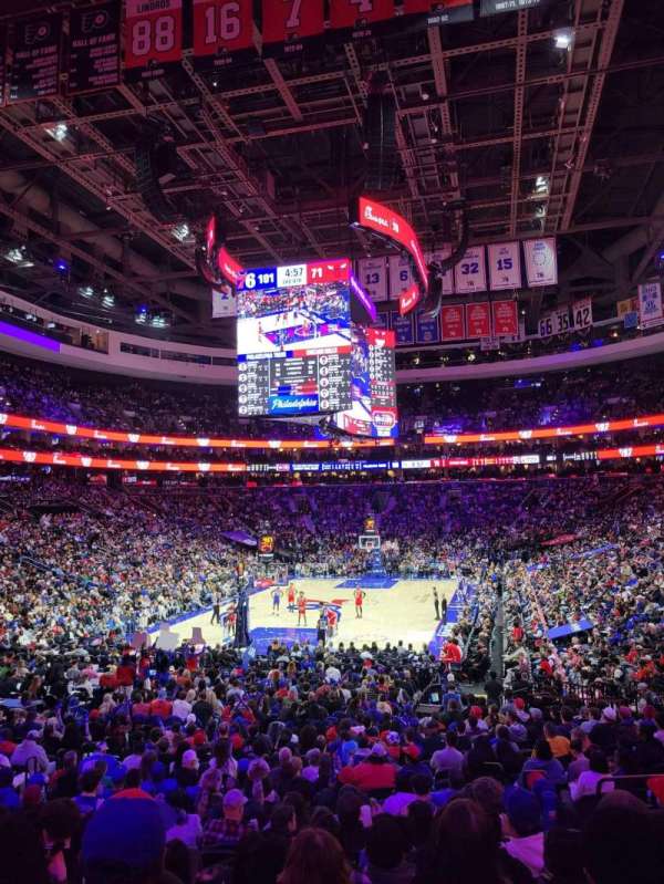 Xfinity Mobile Arena, section: 120, row: 19, seat: 9