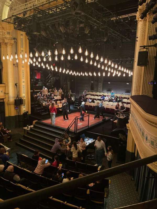 Hudson Theatre, section: Dress Circle R, row: A, seat: 14