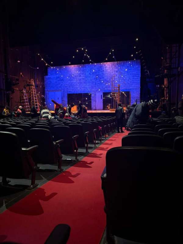 CAA Theatre, section: Orchestra, row: R, seat: 4
