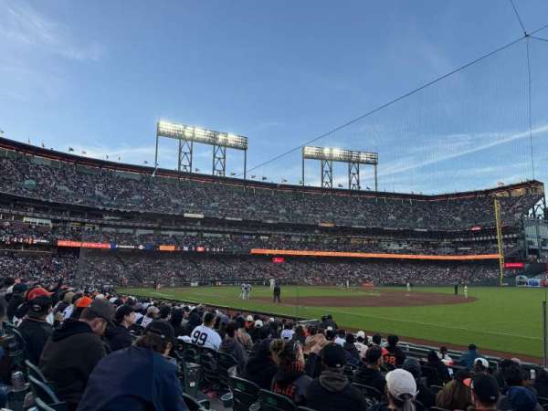 Oracle Park, section: 103, row: 11, seat: 7