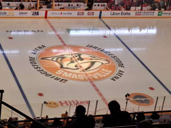 Bridgestone Arena, section: 308, row: N, seat: 17