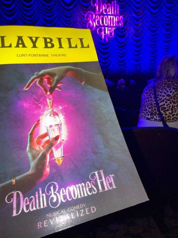 Lunt-Fontanne Theatre, section: Orchestra C, row: K, seat: 101