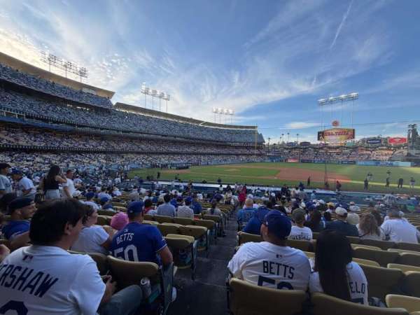 Dodger Stadium, section: 24FD, row: T, seat: 1