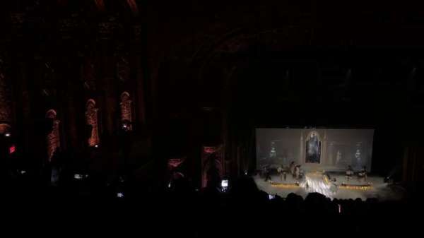 United Palace, section: Balcony Left Center, row: A, seat: 5