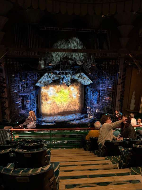 Apollo Victoria Theatre, section: Dress Circle, row: M, seat: 34
