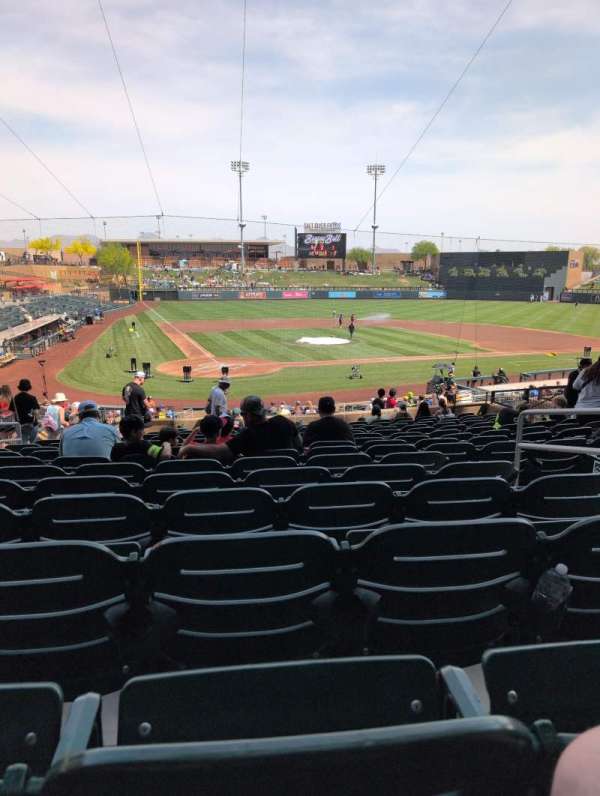 Salt River Fields, section: 210, row: 15, seat: 17
