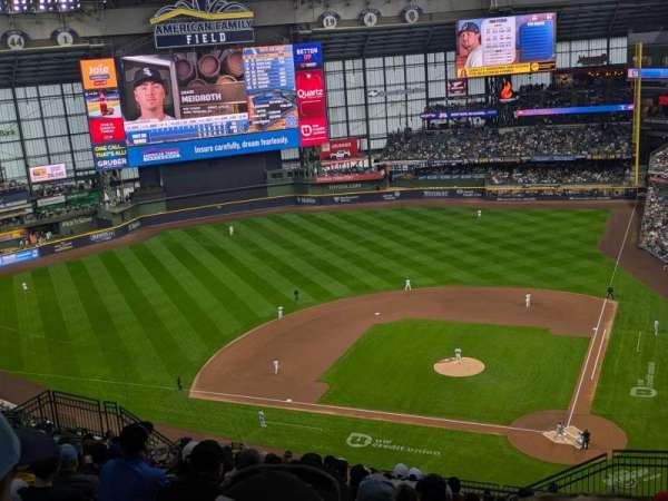 American Family Field, section: 426, row: 21, seat: 2