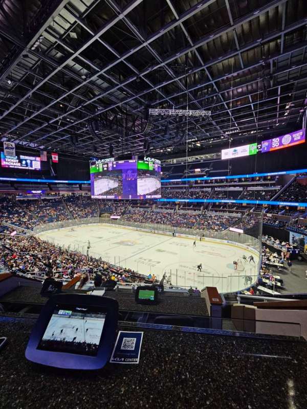 Kia Center, section: Loge Box A, row: 3, seat: 1
