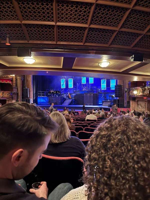 The London Palladium, section: Stalls, row: W, seat: 10