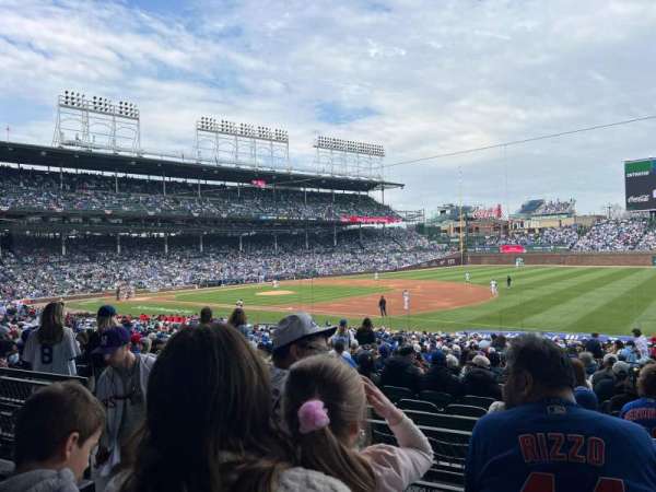 Wrigley Field, section: 228, row: 3, seat: 4