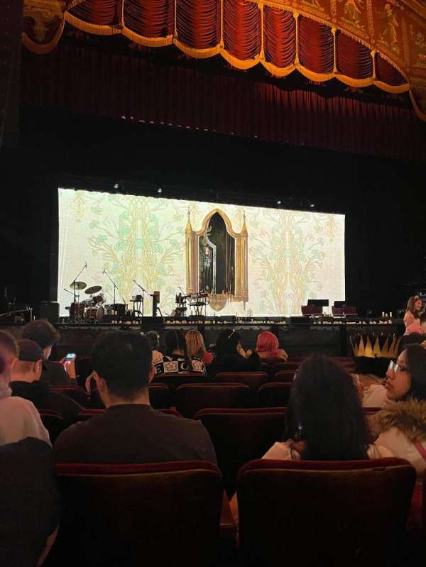 United Palace, section: Orchestra LC, row: HH